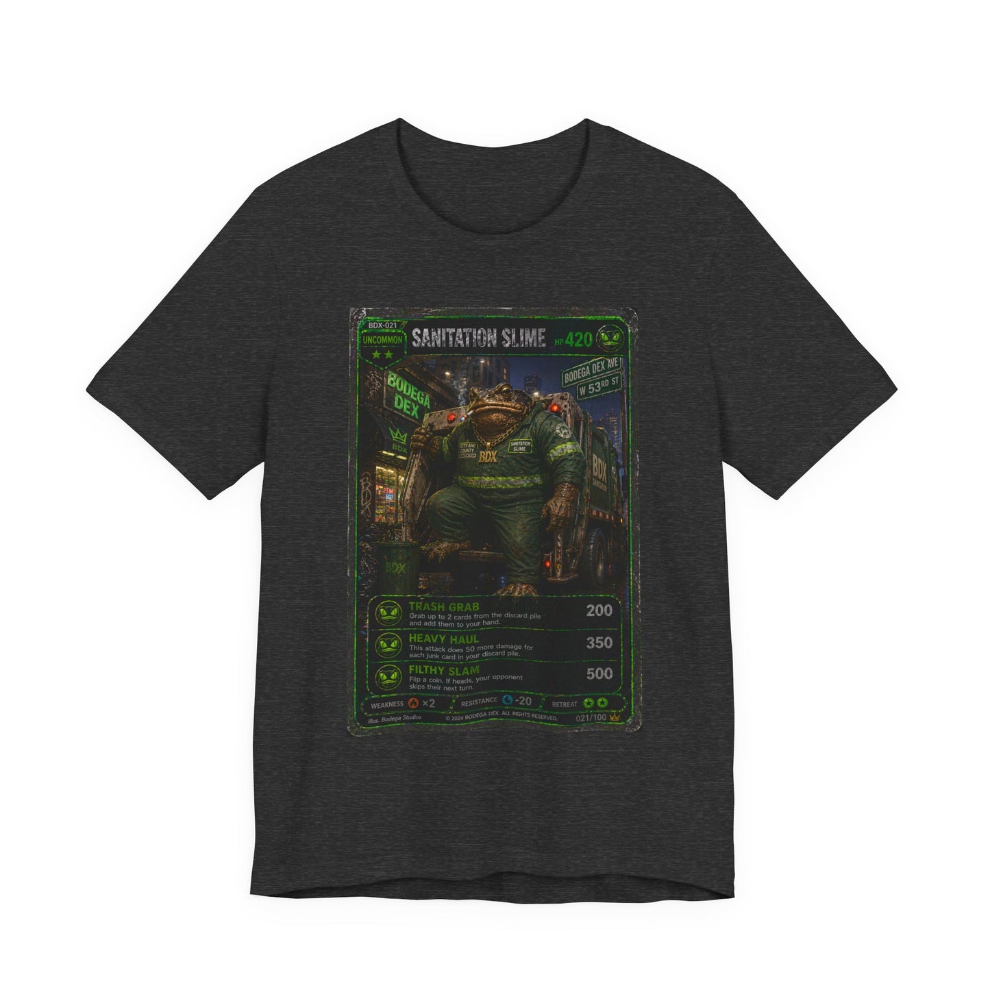 Sanitation Slime Uncommon Edition #021 — BDX Tee