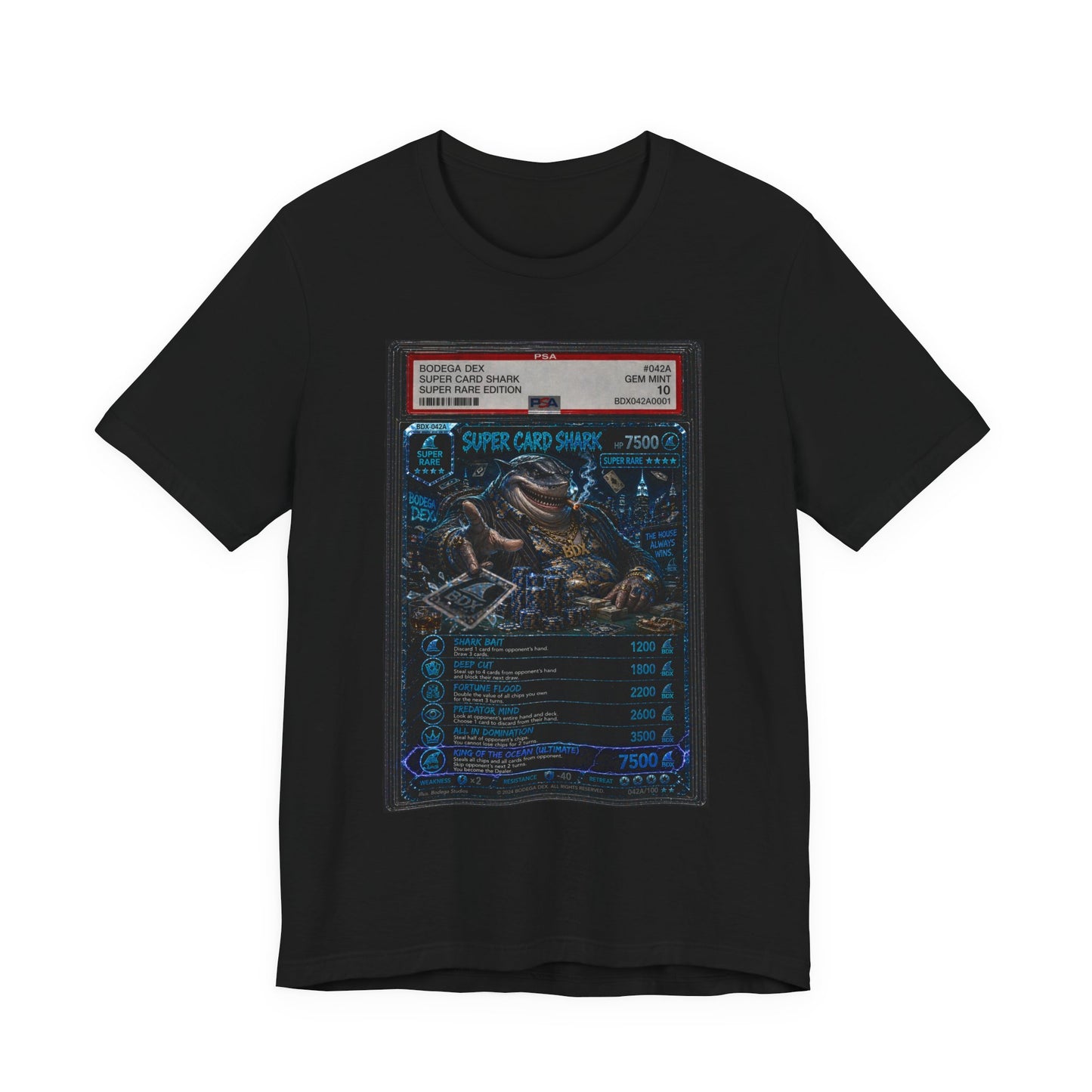 Super Card Shark Super Rare Edition #042A — BDX Tee