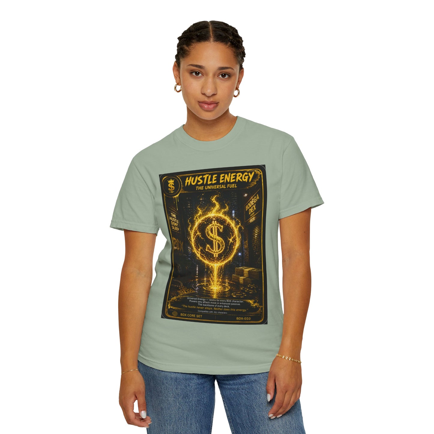 Hustle Energy The Universal Fuel — BDX Energy Series — BDX Tee