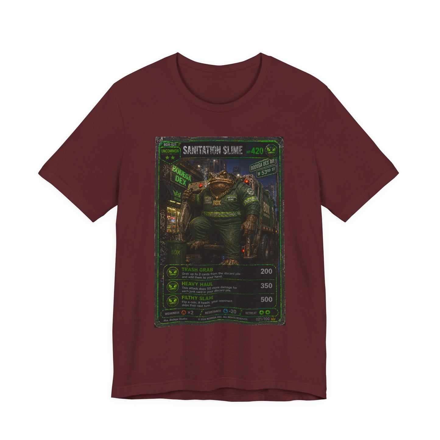 Sanitation Slime Uncommon Edition #021 — BDX Tee