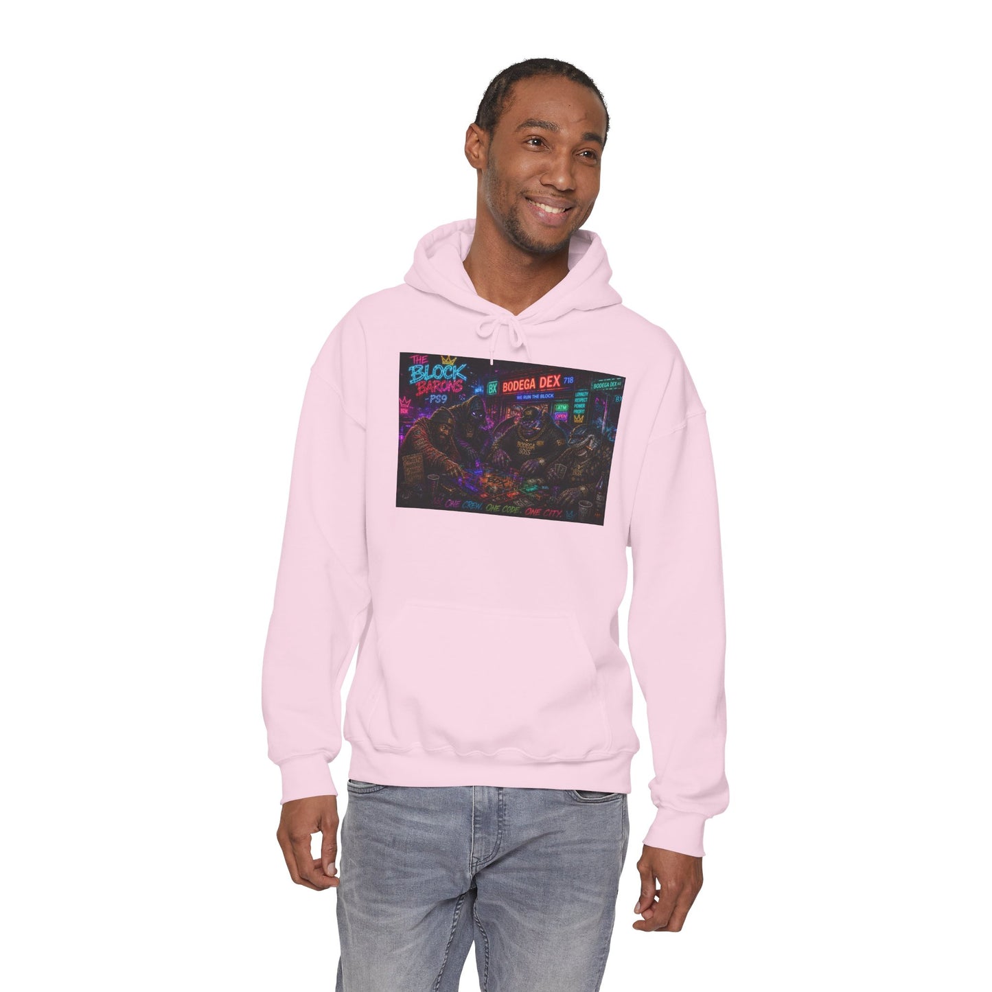 The Block Barons Neon Edition — One Crew One Code — BDX Hoodie