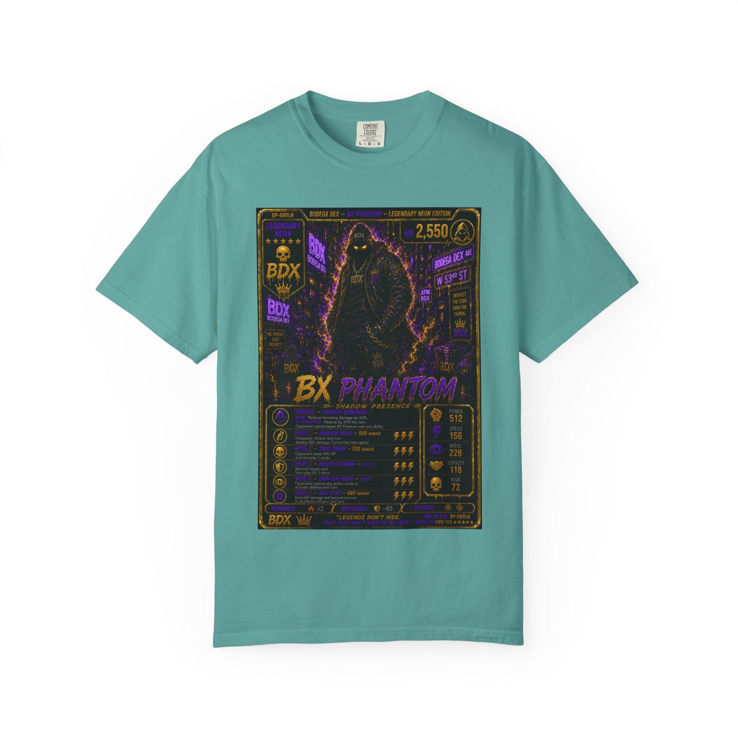 BX Phantom Legendary Neon Shadow Presence — BDX Tee