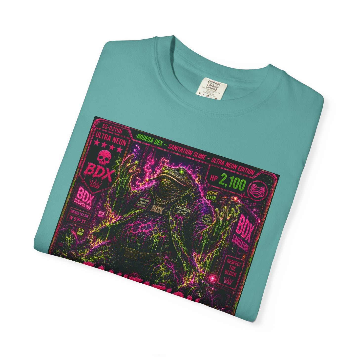 Sanitation Slime Street Clean Edition — Ultra Neon Tier — BDX Tee