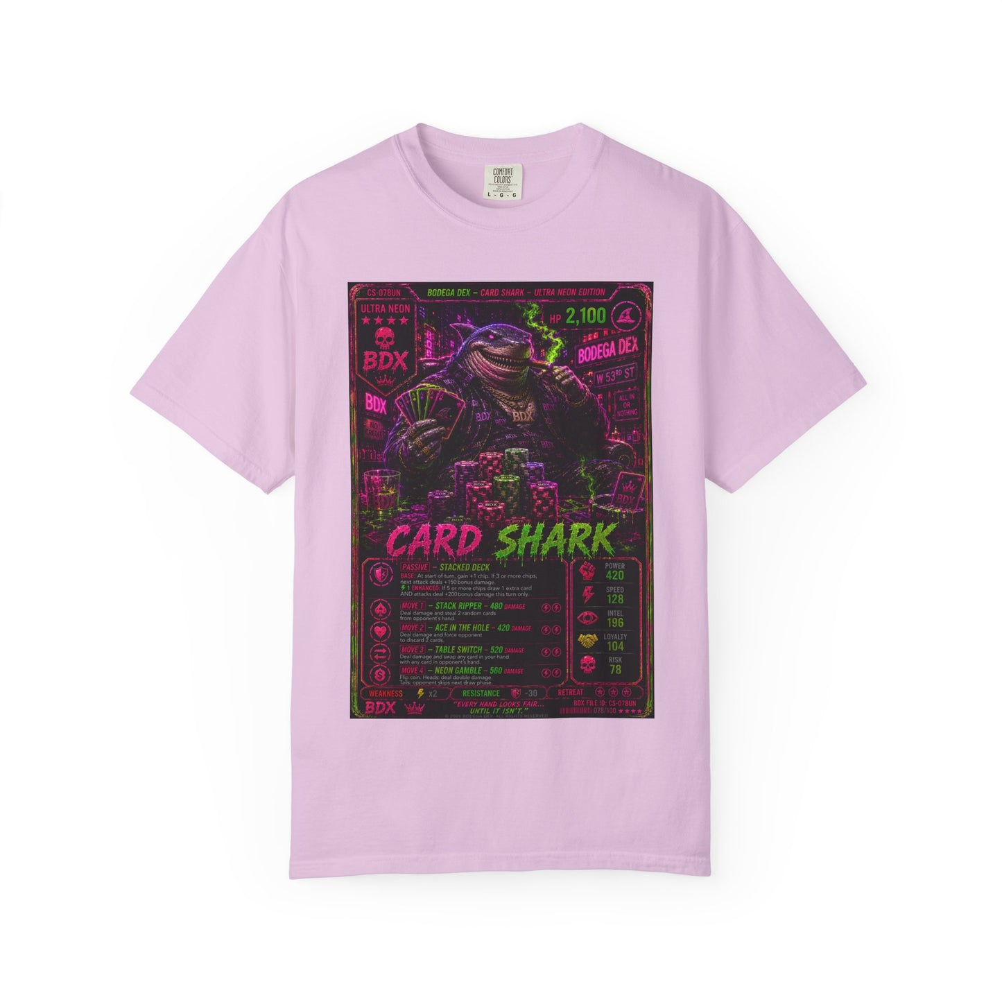 Card Shark Ultra Neon Edition — Ultra Neon Tier — BDX Tee