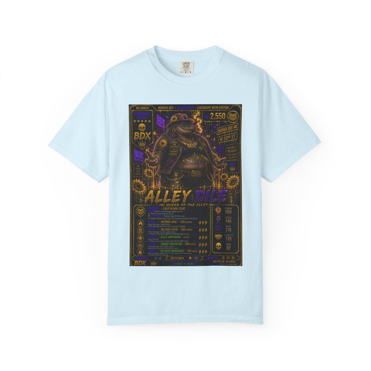 Alley Dile Legendary Neon Queen of the Alley — BDX Tee