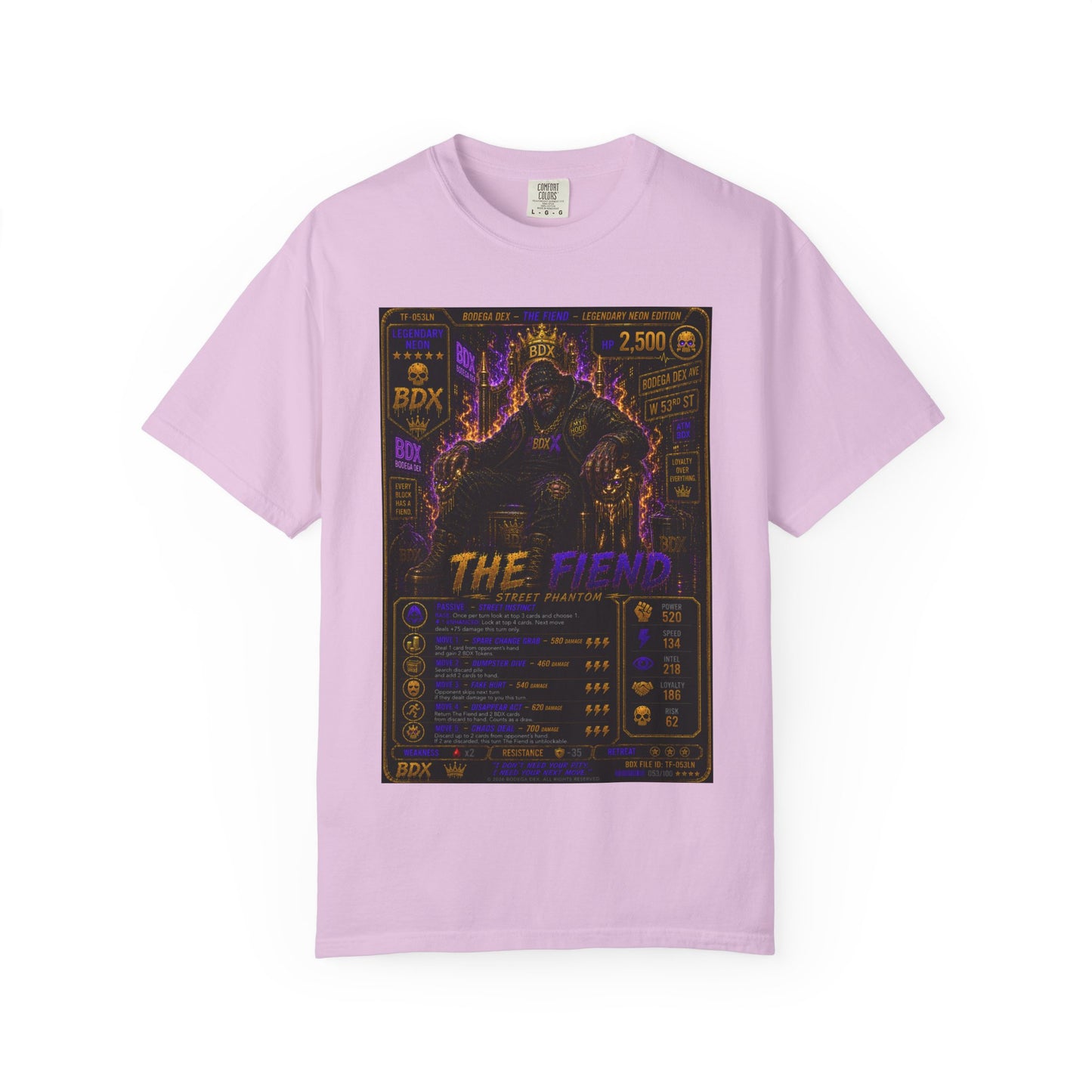 The Fiend Legendary Neon Street Phantom — BDX Tee