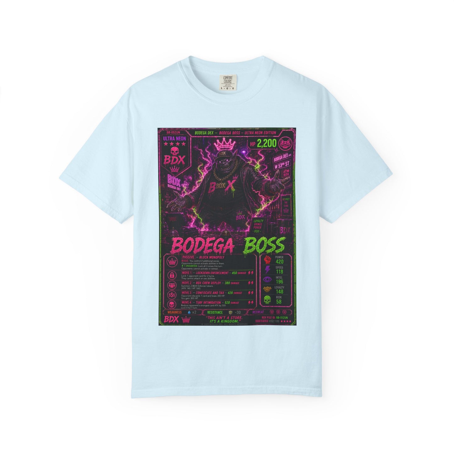 Bodega Boss Ultra Neon Edition — BDX Tee