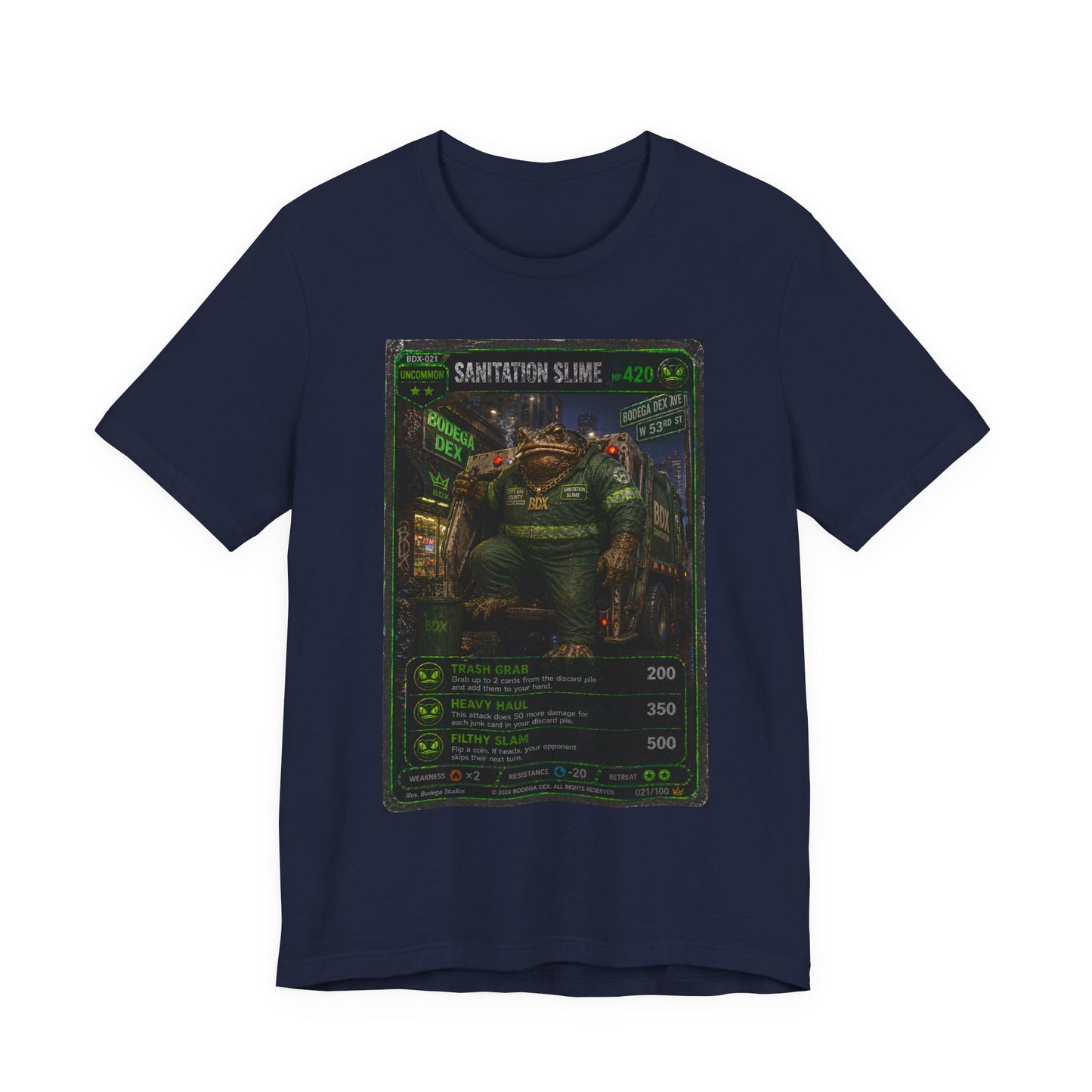 Sanitation Slime Uncommon Edition #021 — BDX Tee