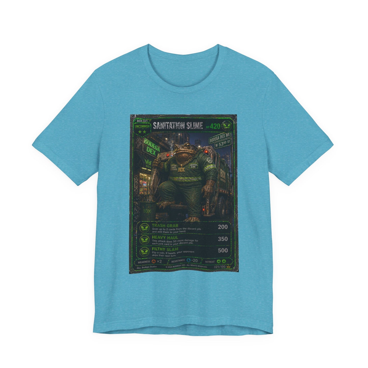 Sanitation Slime Uncommon Edition #021 — BDX Tee