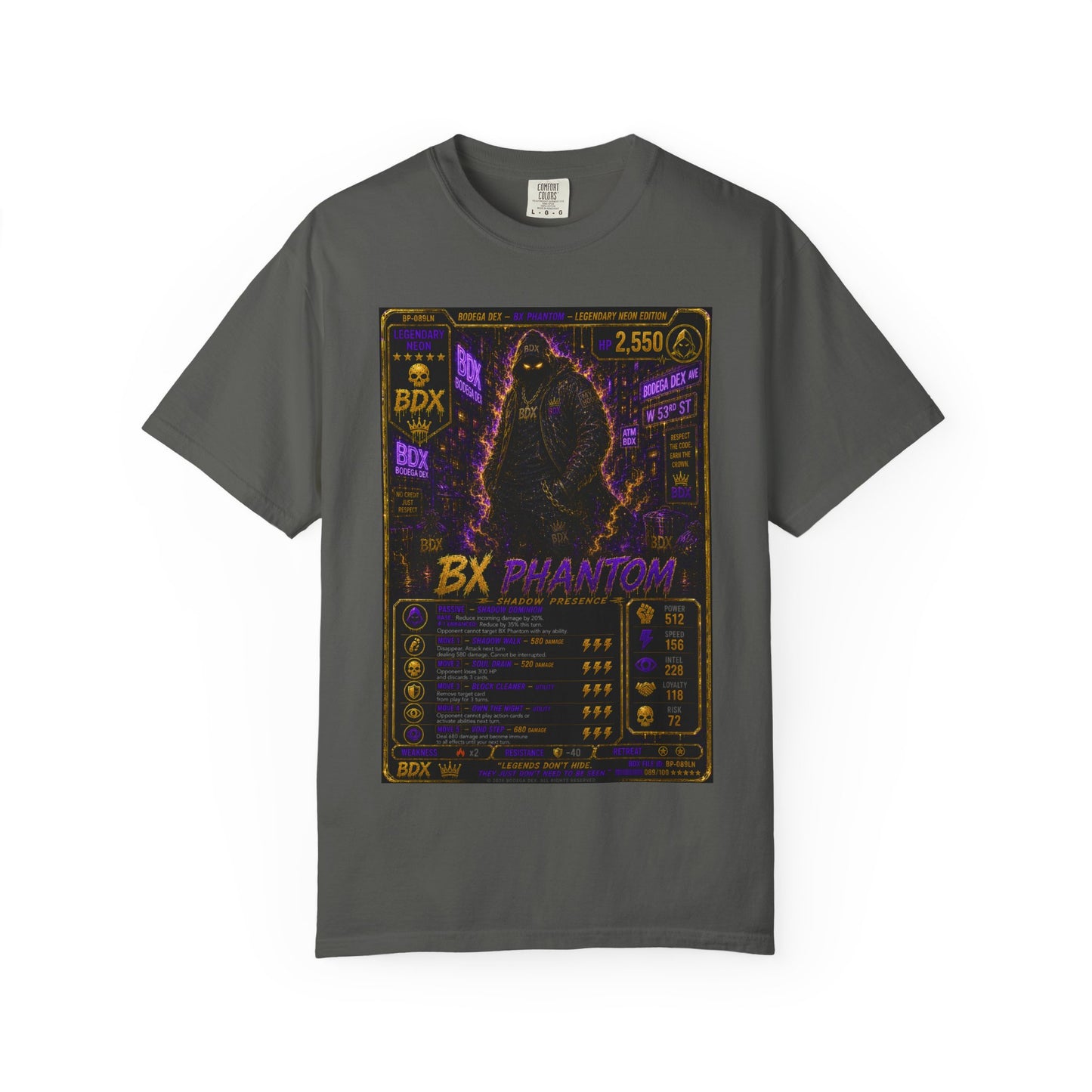 BX Phantom Legendary Neon Shadow Presence — BDX Tee