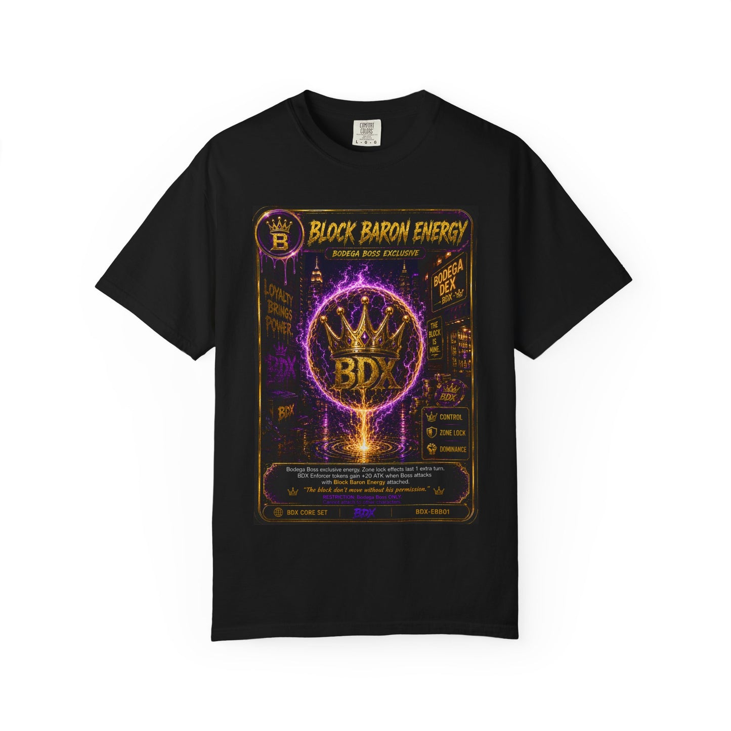 Block Baron Energy Bodega Boss Exclusive — BDX Energy Series — BDX Tee