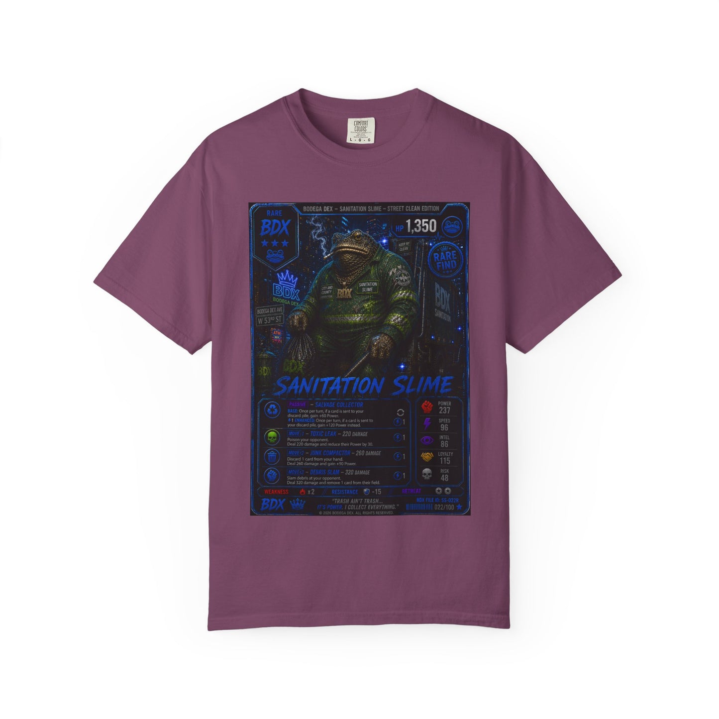 Sanitation Slime Street Clean Edition — Rare Tier — BDX Tee