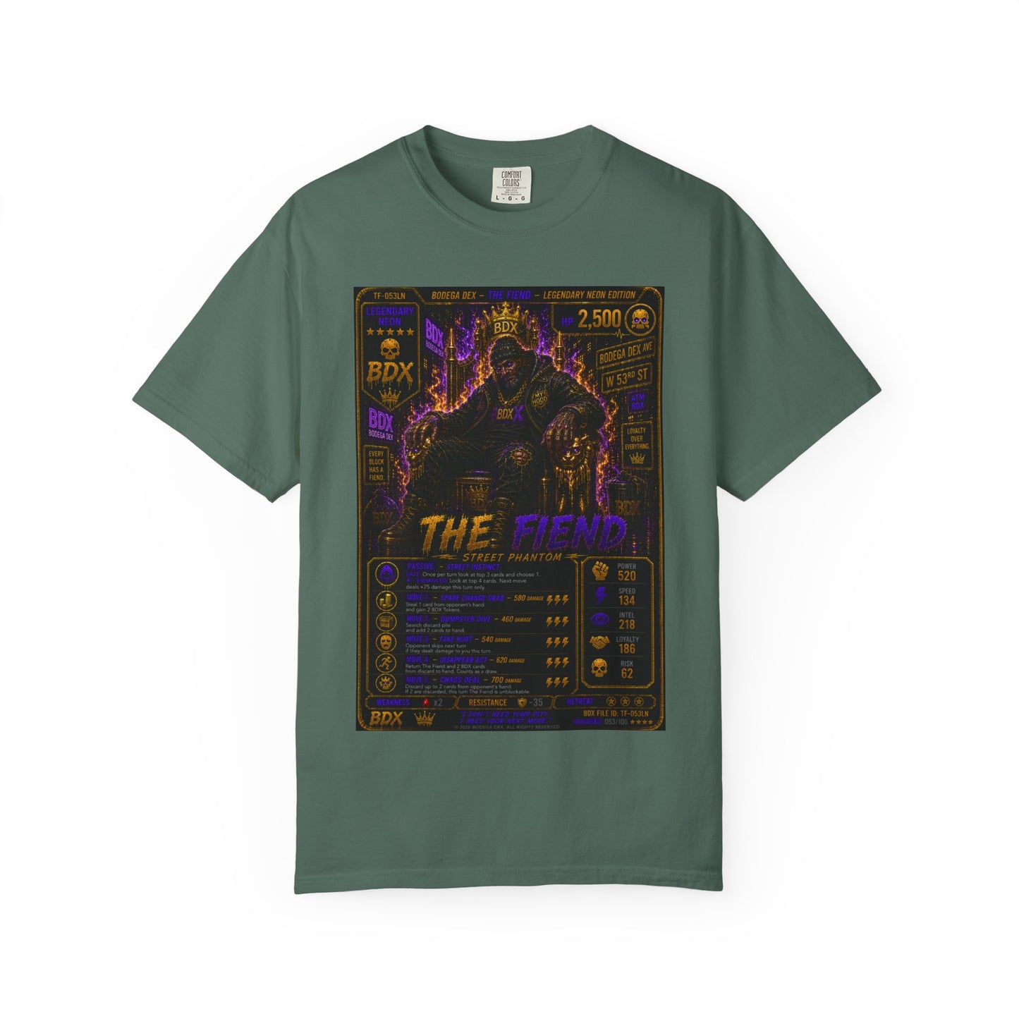 The Fiend Legendary Neon Street Phantom — BDX Tee