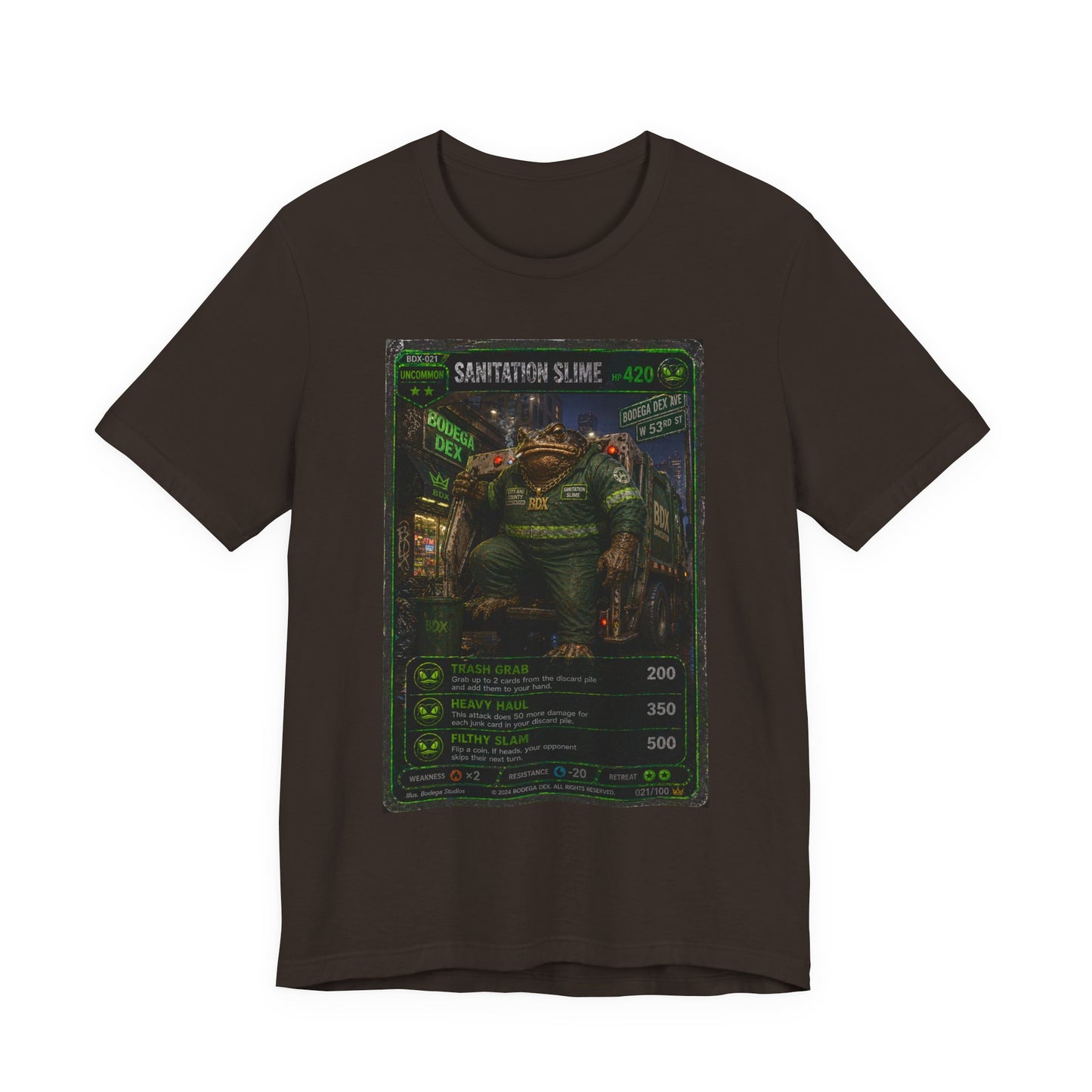 Sanitation Slime Uncommon Edition #021 — BDX Tee