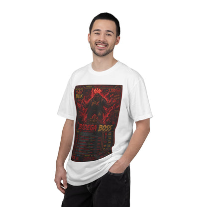 Bodega Boss Graphic T-Shirt — Retro Streetwear Poster Design