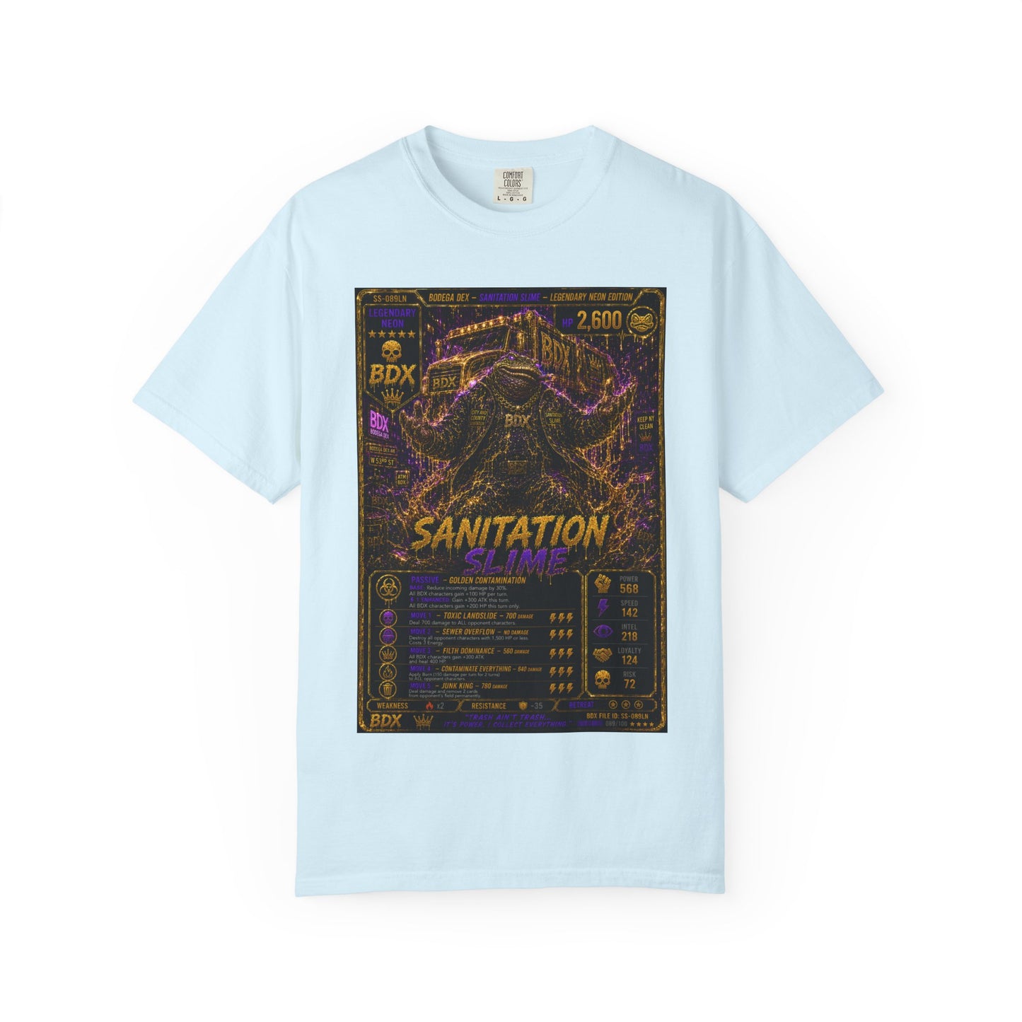 Sanitation Slime Street Clean Edition — Legendary Neon Tier — BDX Tee