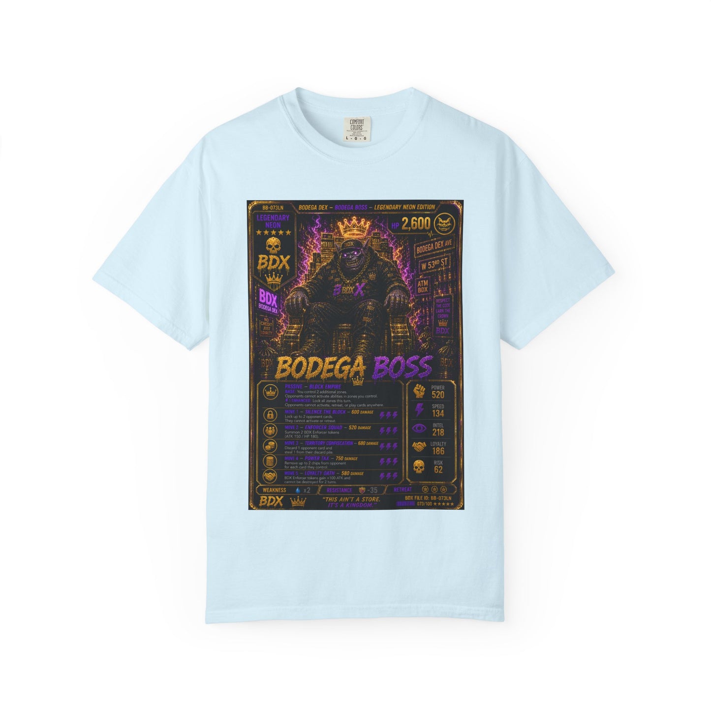 Bodega Boss Legendary Neon Edition — BDX Tee