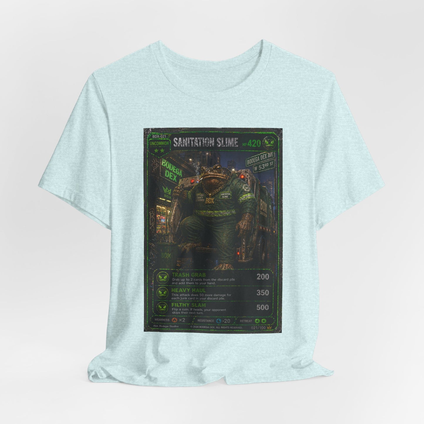 Sanitation Slime Uncommon Edition #021 — BDX Tee