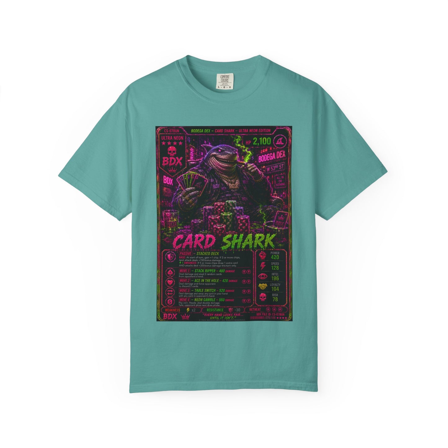 Card Shark Ultra Neon Edition — Ultra Neon Tier — BDX Tee