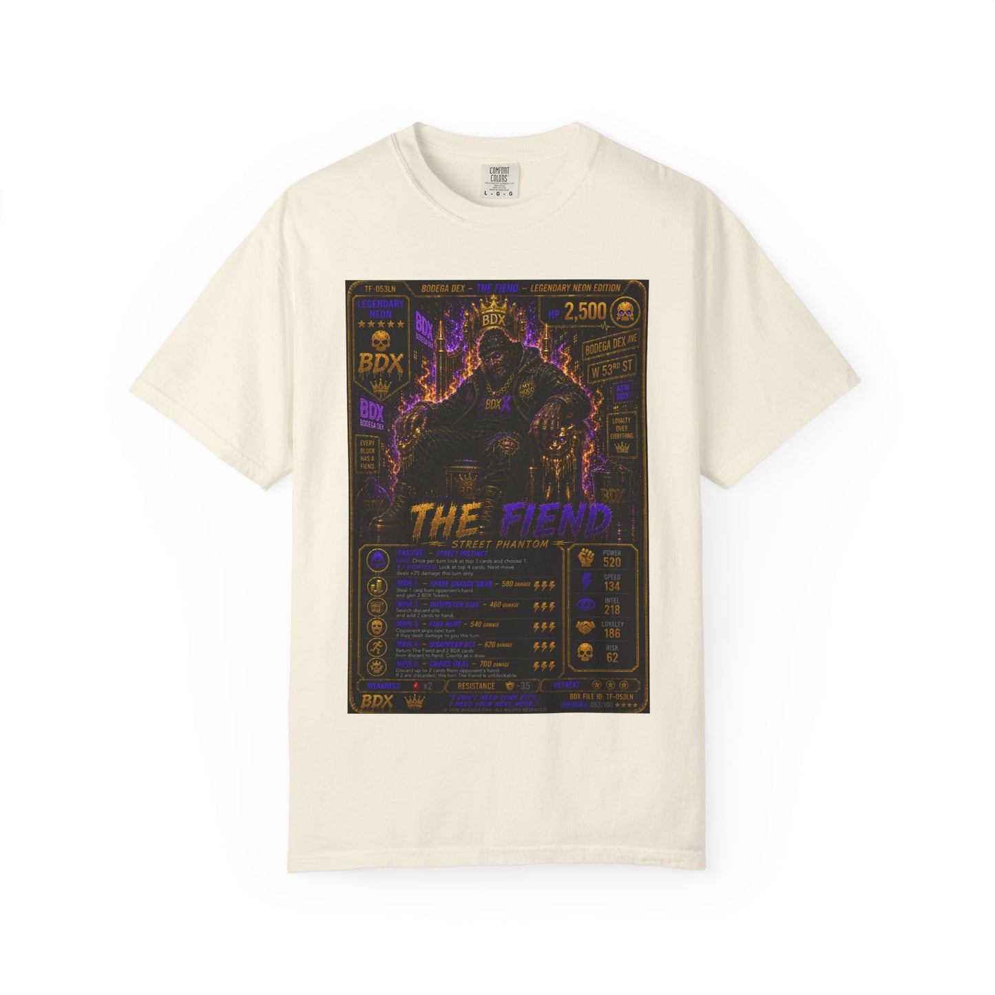 The Fiend Legendary Neon Street Phantom — BDX Tee
