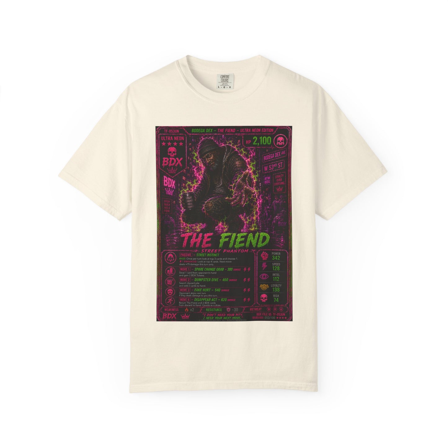The Fiend Ultra Neon Street Phantom — BDX Tee