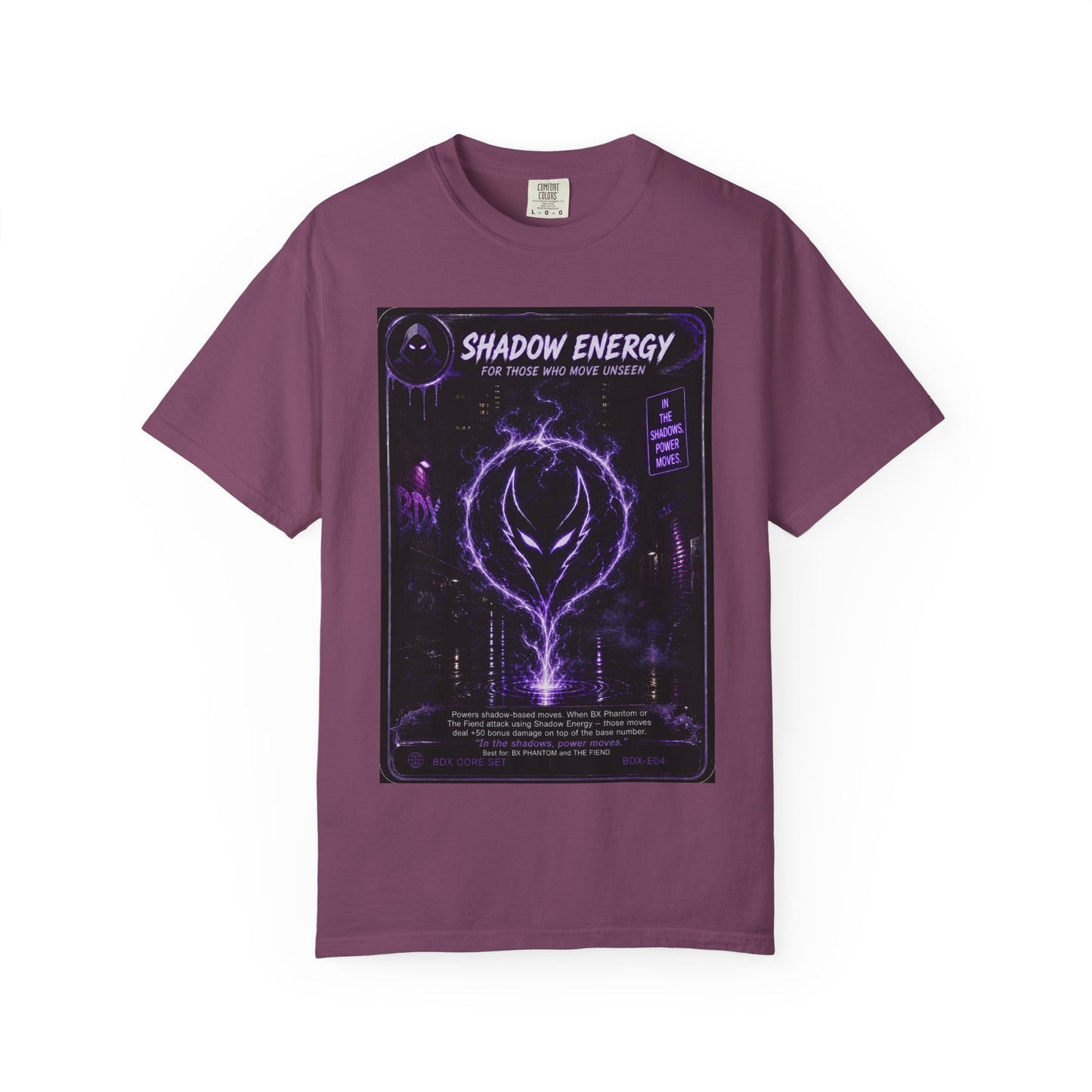 Shadow Energy For Those Who Move Unseen — BDX Energy Series — BDX Tee