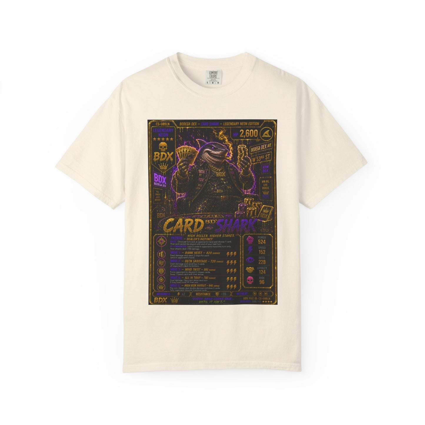Card Shark Legendary Neon Edition — Legendary Neon Tier — BDX Tee