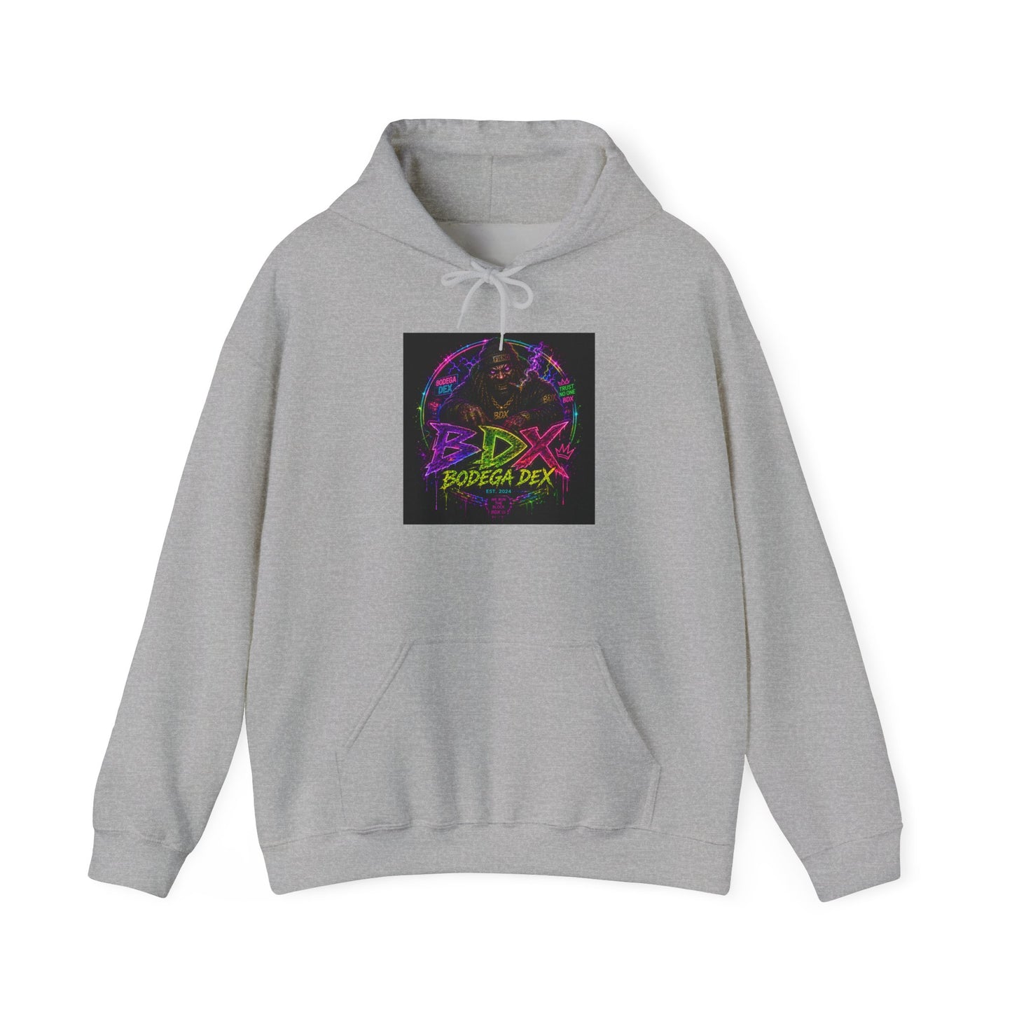 Bodega Dex Official BDX Logo Hoodie — Est. 2026