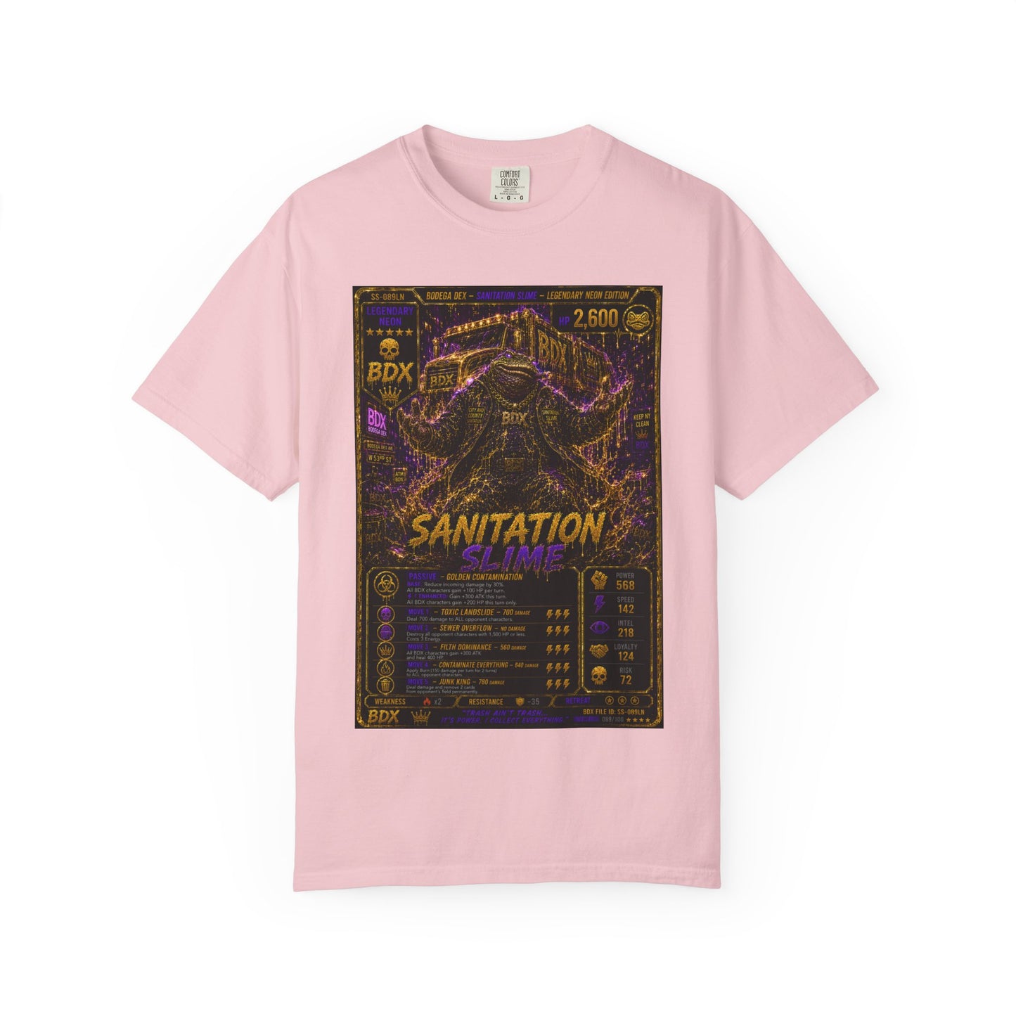 Sanitation Slime Street Clean Edition — Legendary Neon Tier — BDX Tee