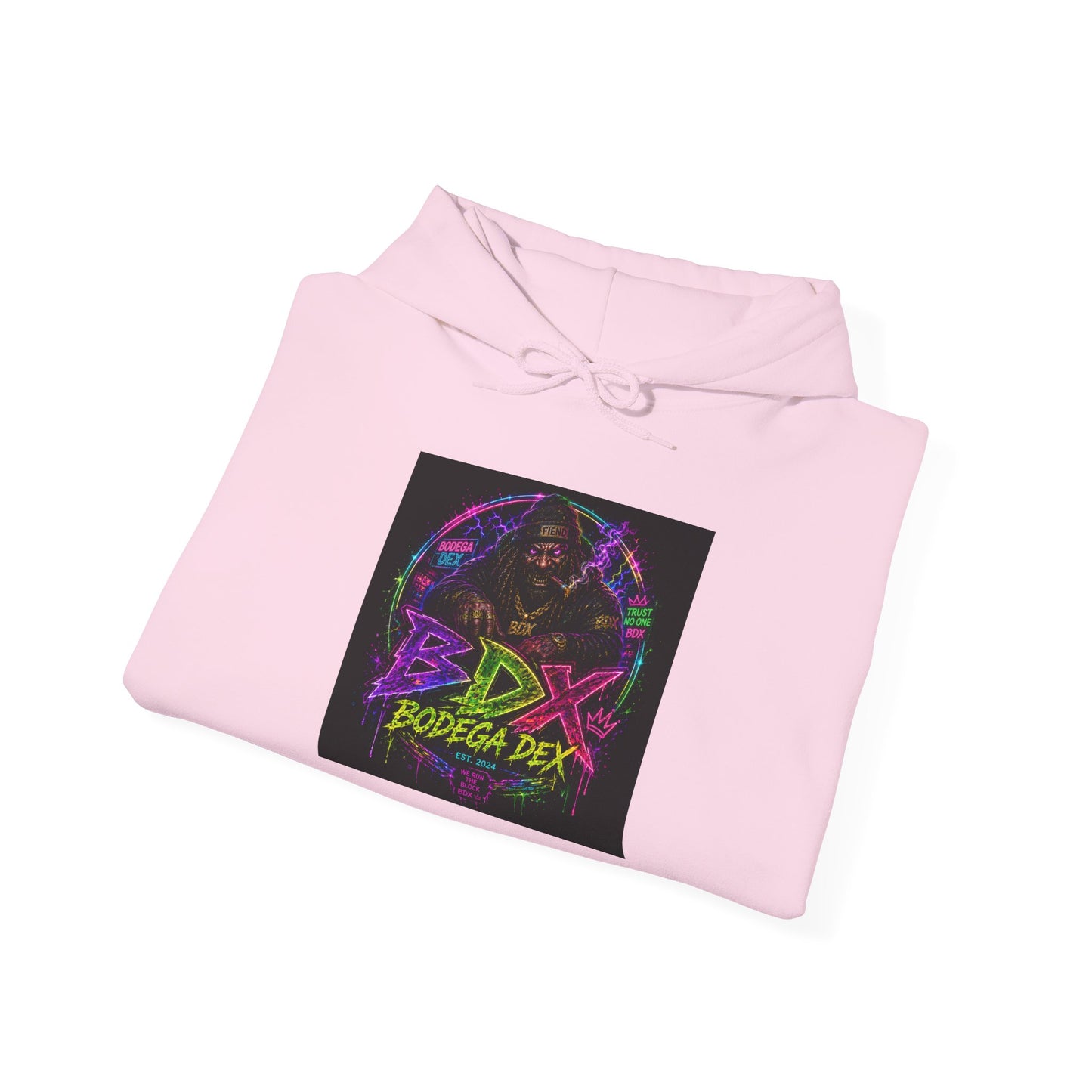 Bodega Dex Official BDX Logo Hoodie — Est. 2026