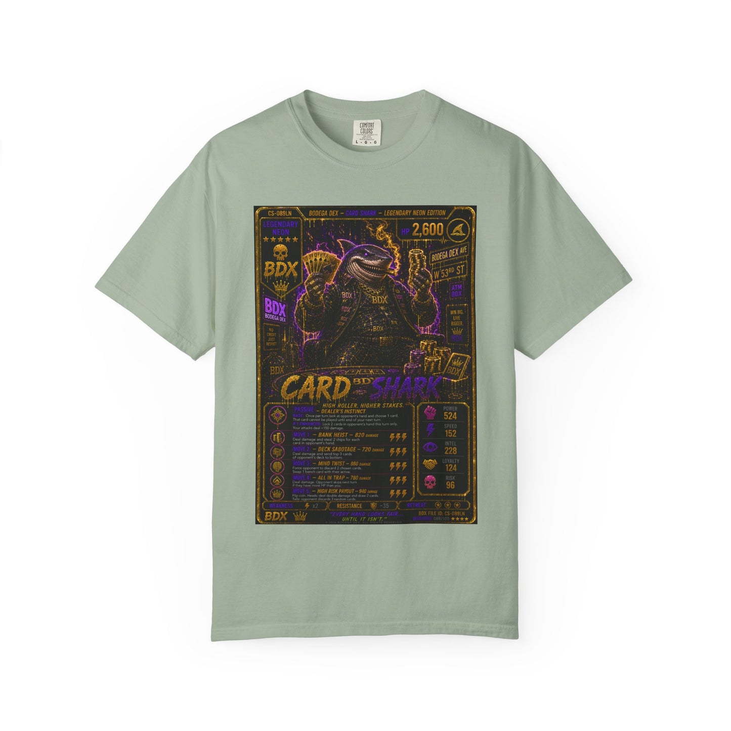 Card Shark Legendary Neon Edition — Legendary Neon Tier — BDX Tee
