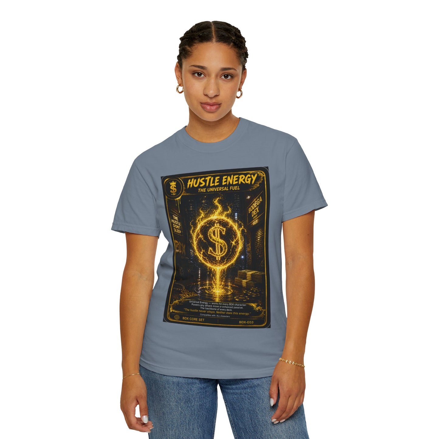 Hustle Energy The Universal Fuel — BDX Energy Series — BDX Tee