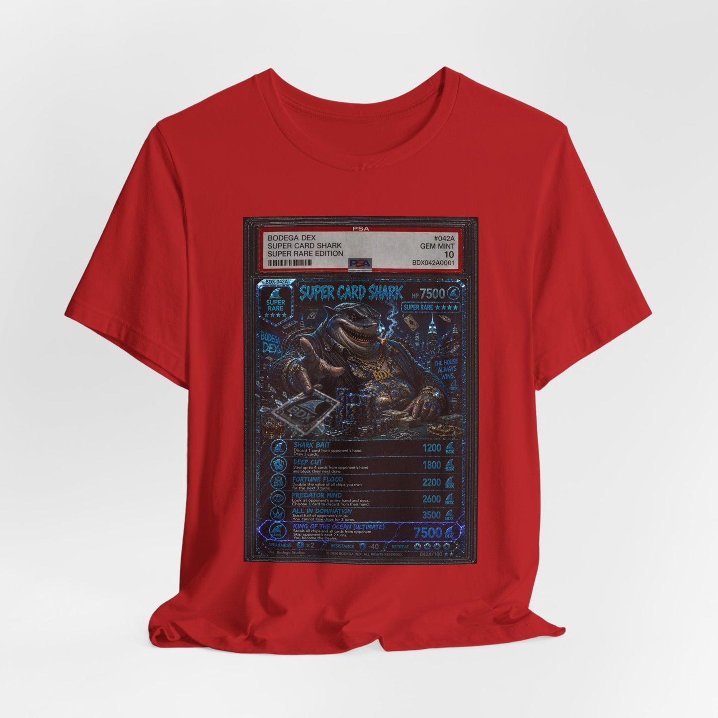 Super Card Shark Super Rare Edition #042A — BDX Tee