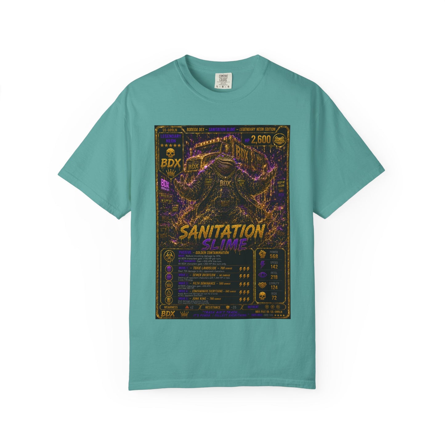 Sanitation Slime Street Clean Edition — Legendary Neon Tier — BDX Tee