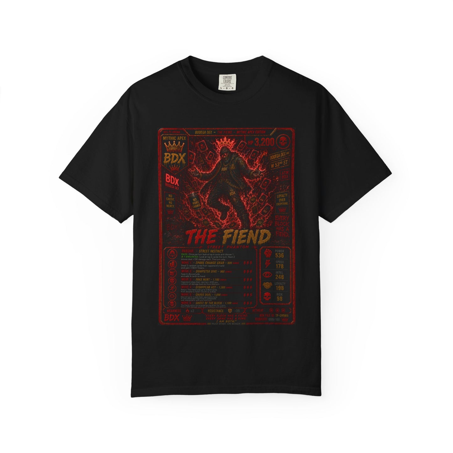 The Fiend Mythic Apex Street Phantom — BDX Tee