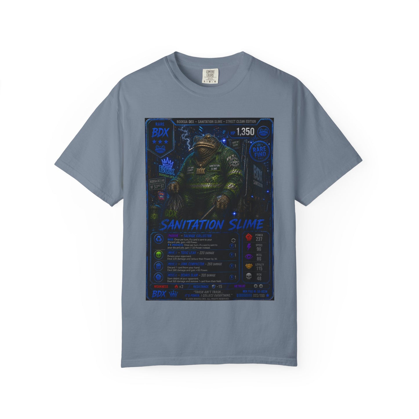 Sanitation Slime Street Clean Edition — Rare Tier — BDX Tee