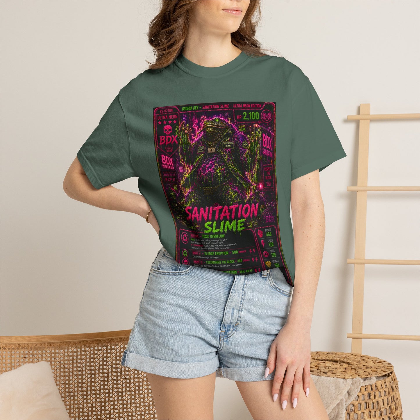 Sanitation Slime Street Clean Edition — Ultra Neon Tier — BDX Tee