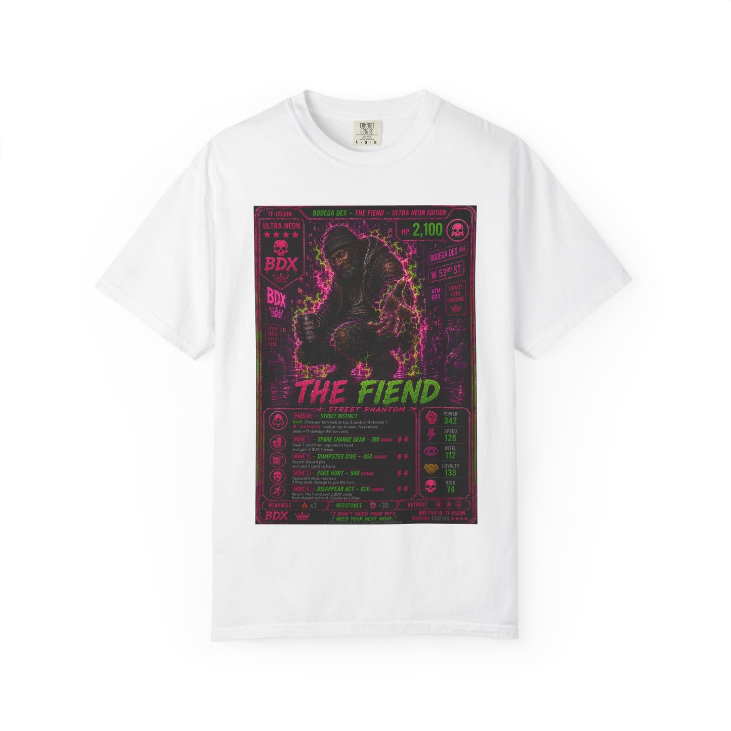 The Fiend Ultra Neon Street Phantom — BDX Tee
