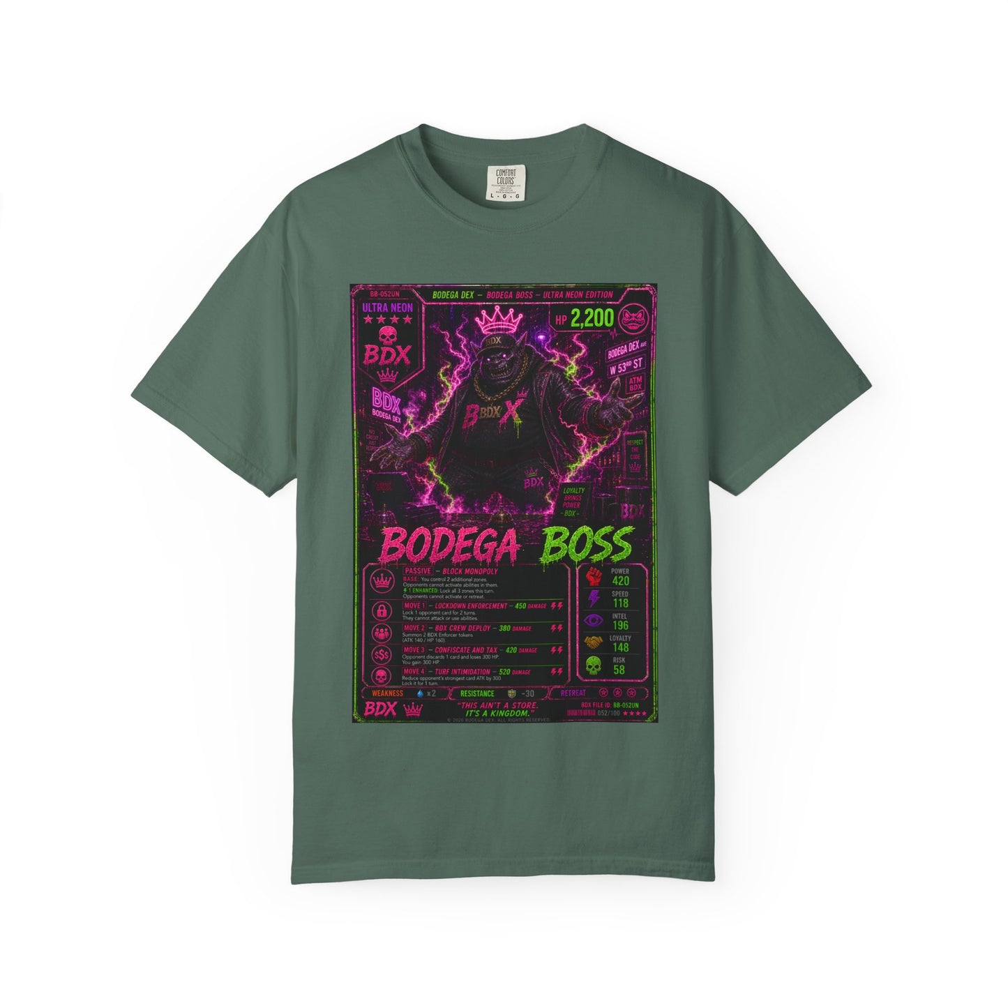 Bodega Boss Ultra Neon Edition — BDX Tee