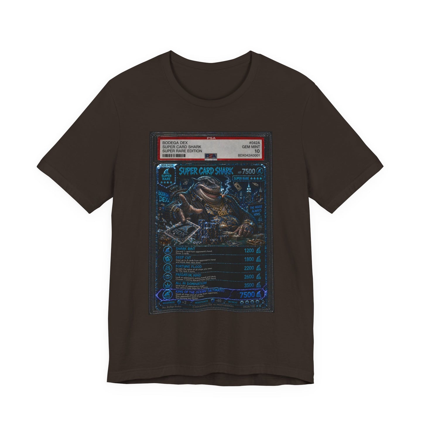 Super Card Shark Super Rare Edition #042A — BDX Tee