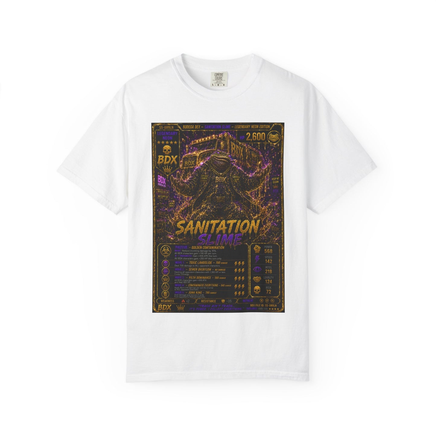 Sanitation Slime Street Clean Edition — Legendary Neon Tier — BDX Tee