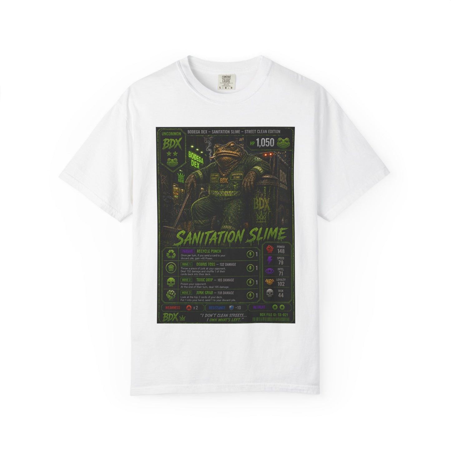 Sanitation Slime Street Clean Edition — Uncommon Tier — BDX Tee
