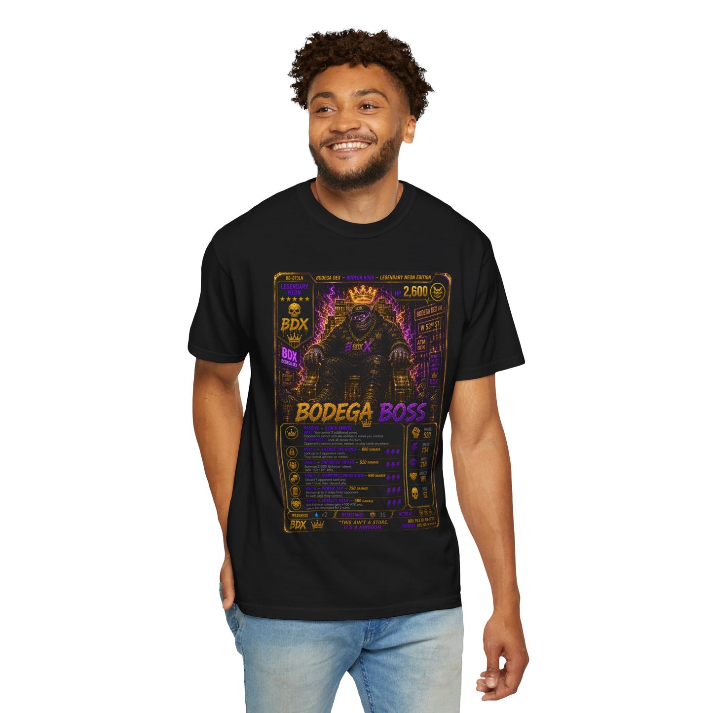 Bodega Boss Legendary Neon Edition — BDX Tee