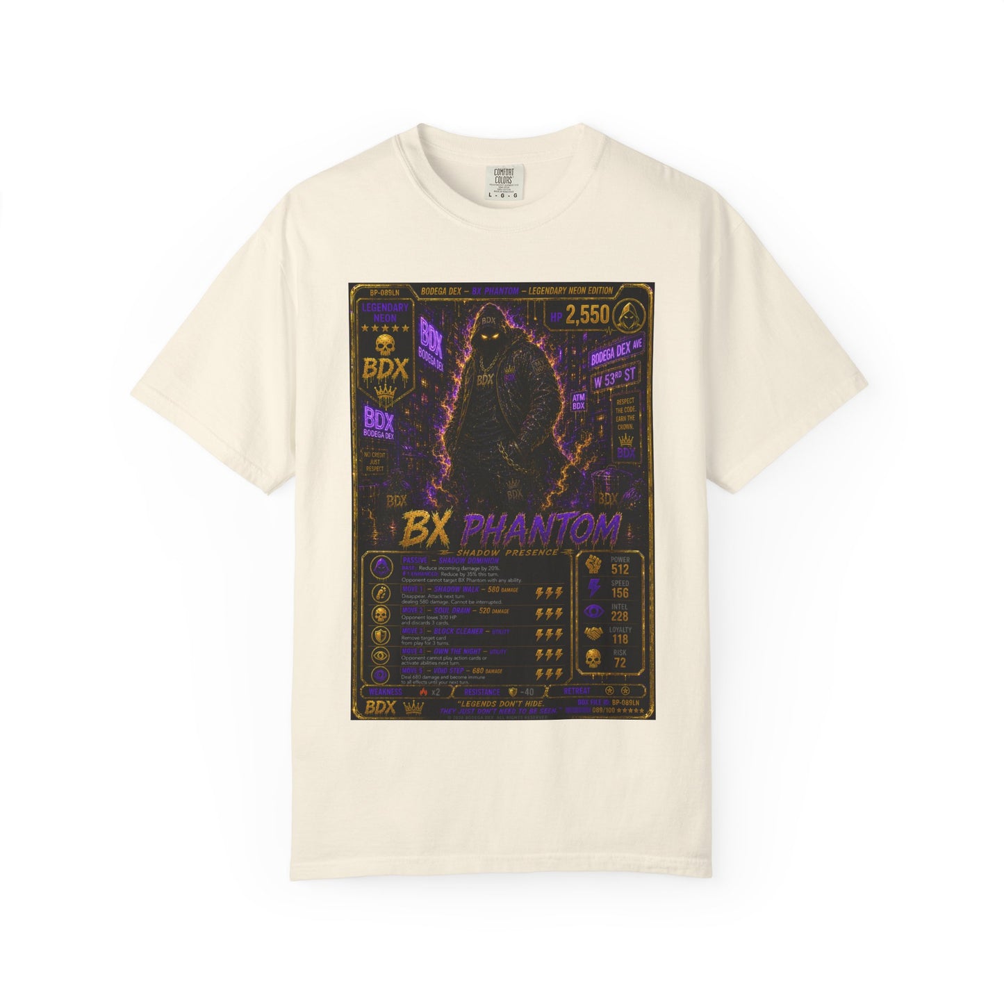 BX Phantom Legendary Neon Shadow Presence — BDX Tee