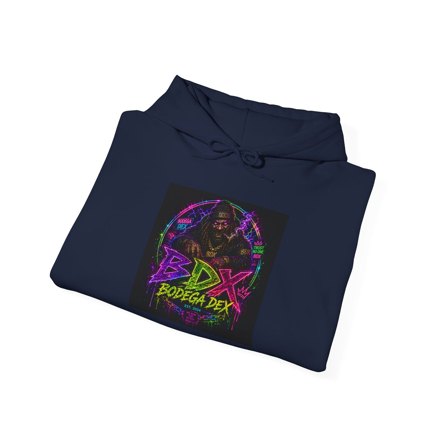 Bodega Dex Official BDX Logo Hoodie — Est. 2026