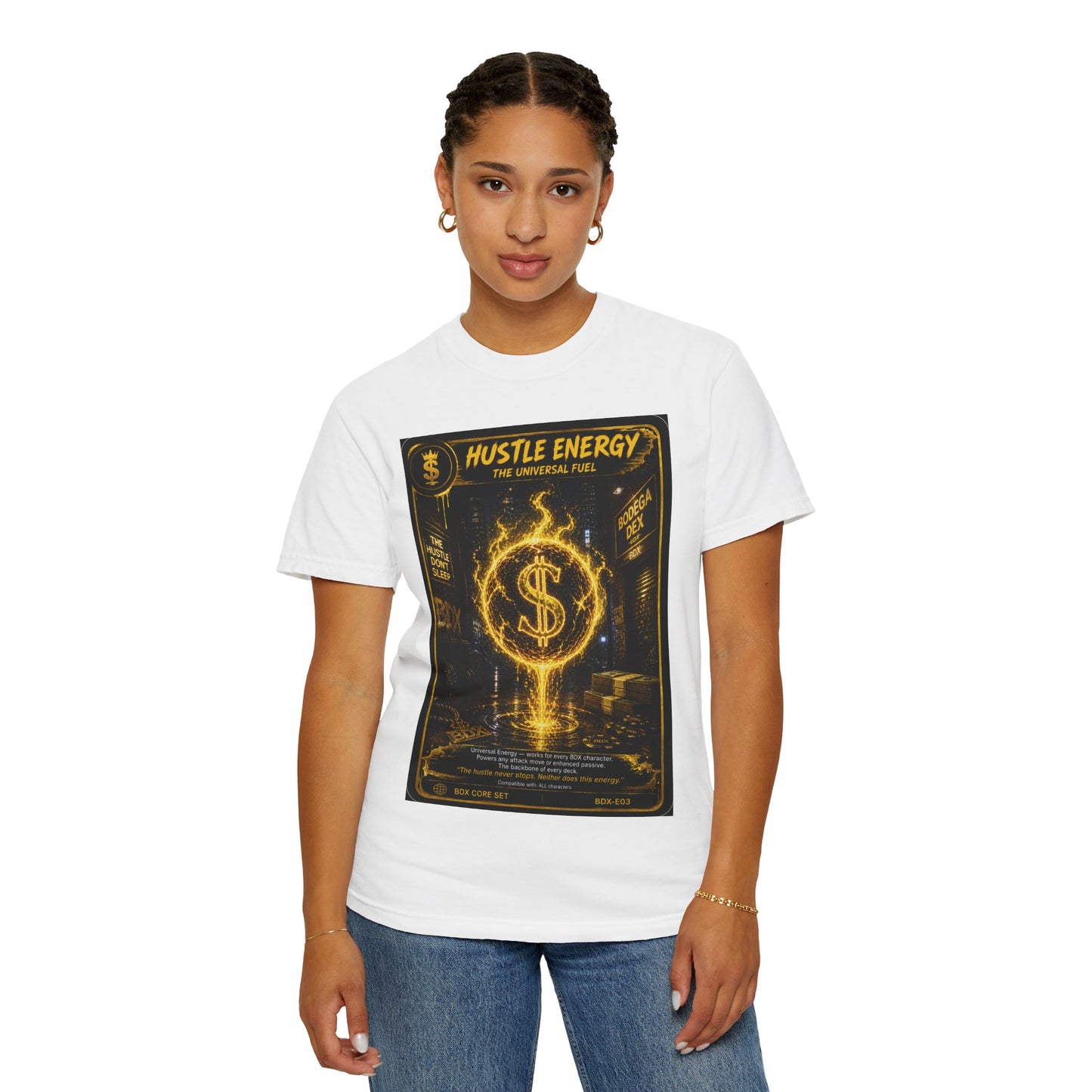 Hustle Energy The Universal Fuel — BDX Energy Series — BDX Tee