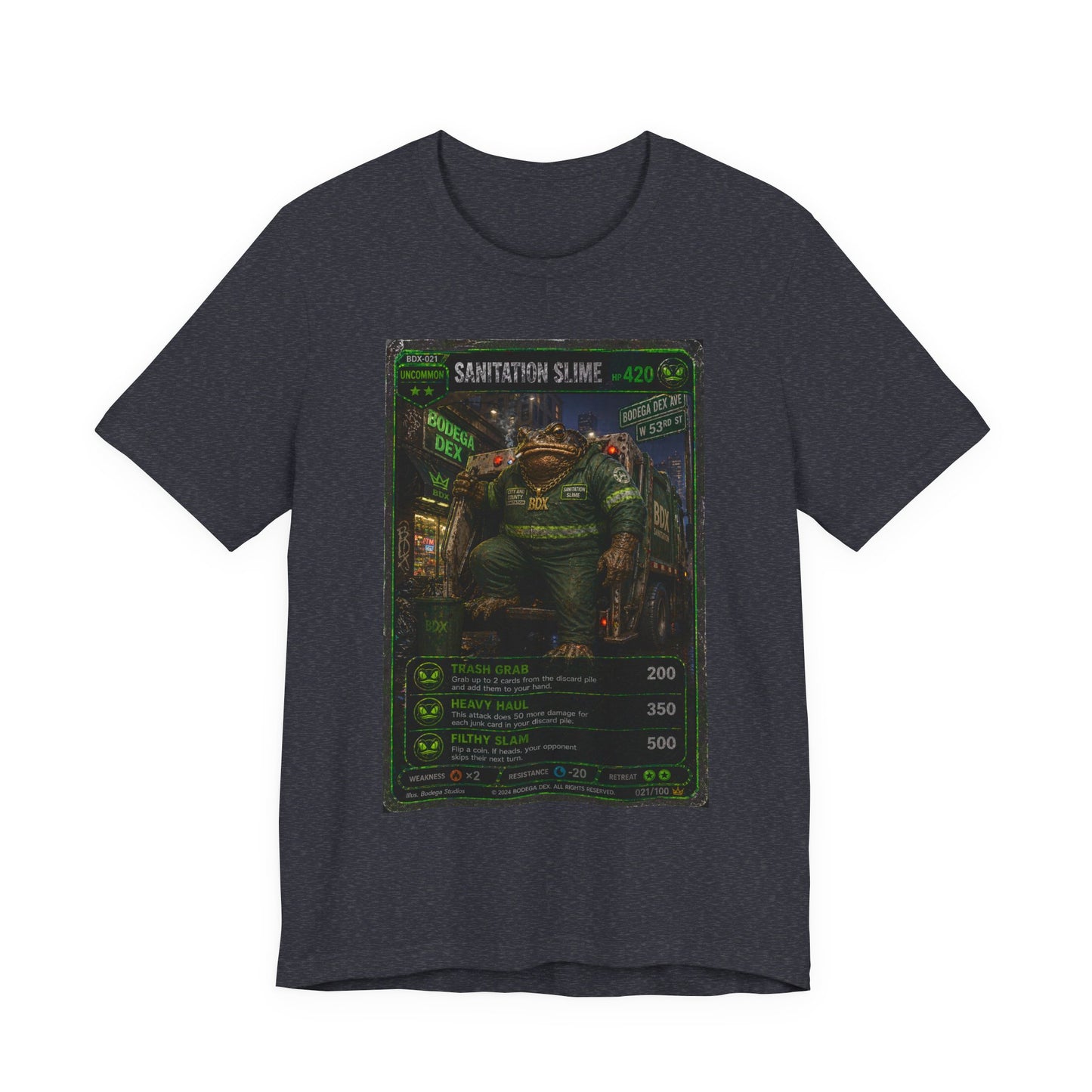 Sanitation Slime Uncommon Edition #021 — BDX Tee