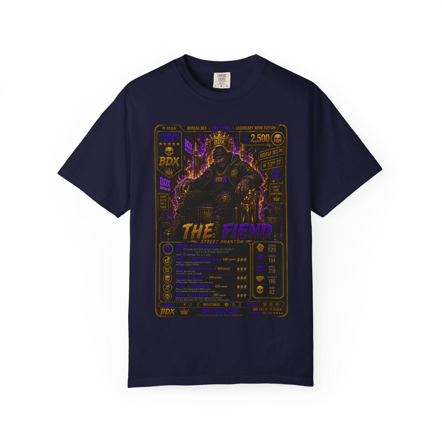 The Fiend Legendary Neon Street Phantom — BDX Tee