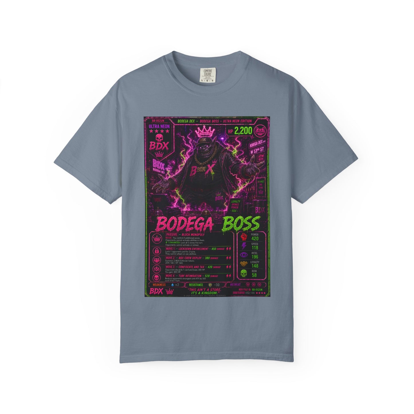 Bodega Boss Ultra Neon Edition — BDX Tee