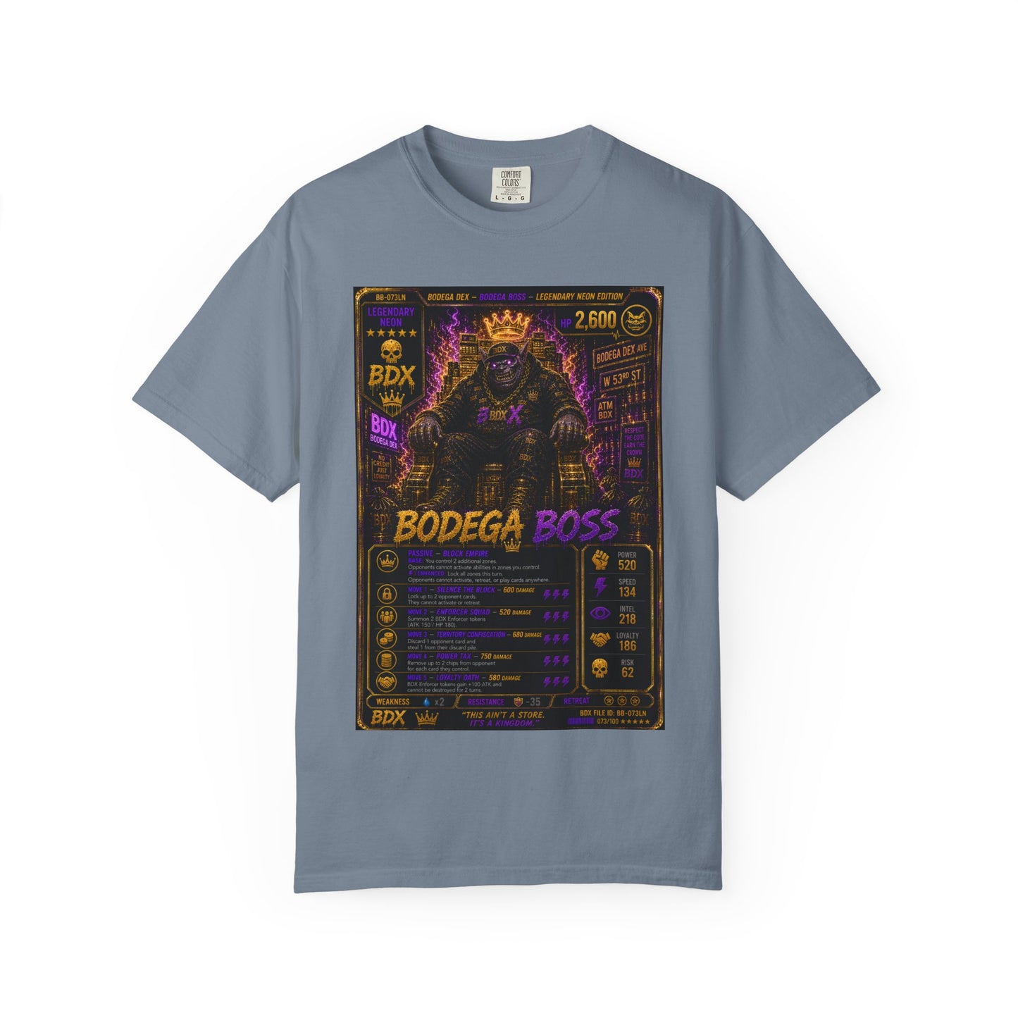 Bodega Boss Legendary Neon Edition — BDX Tee